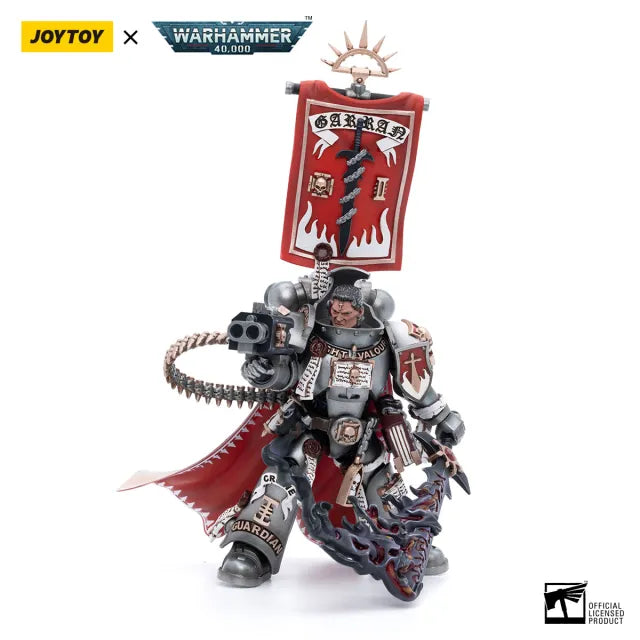 Warhammer 40K: Grey Knights: Castellan Crowe (Reissue): Action Figure: - Joy Toy Action Figure