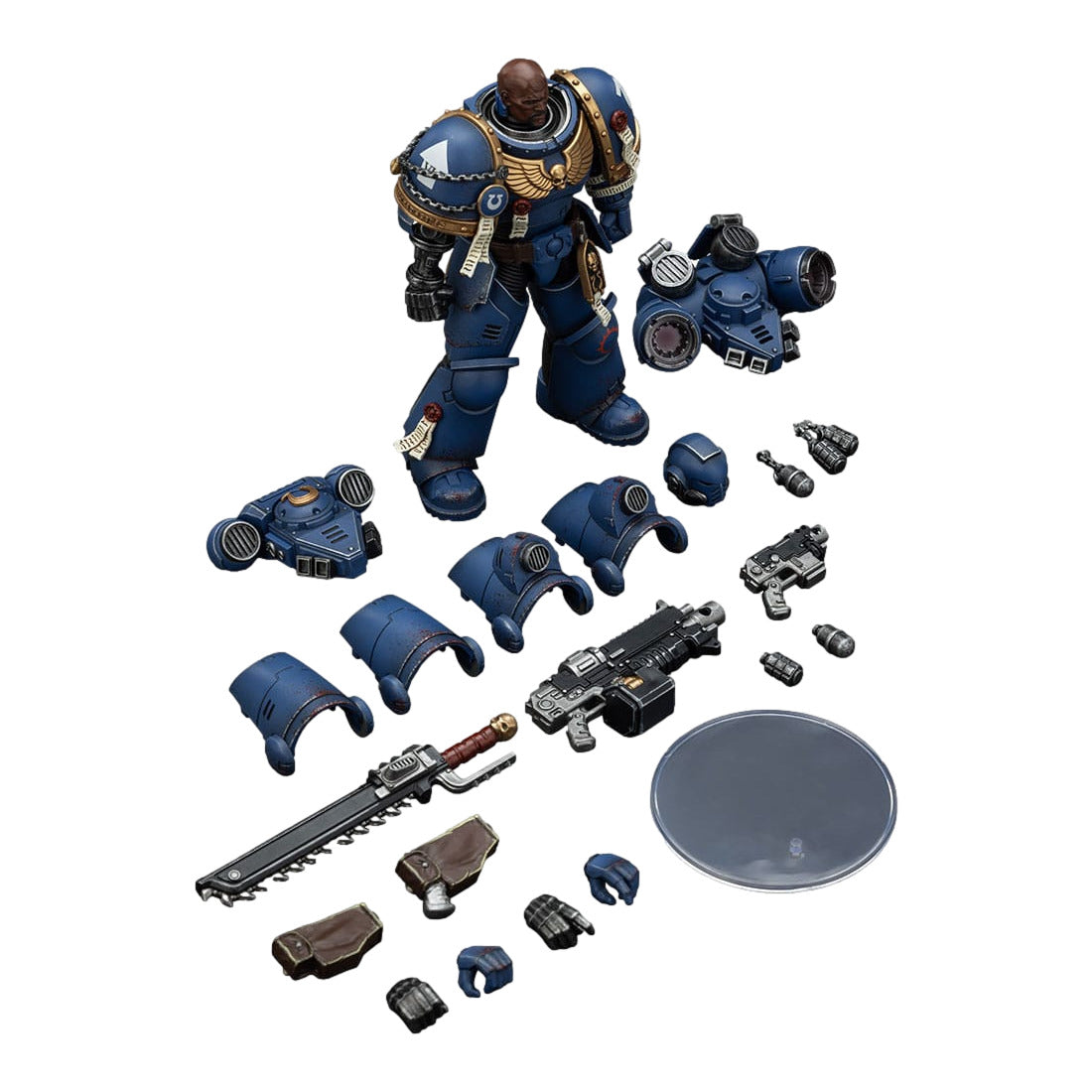 Warhammer 40K: Space Marine II: Ultramarines: Brother Chairon: Collectors Edition: Joy Toy - Joy Toy Action Figures