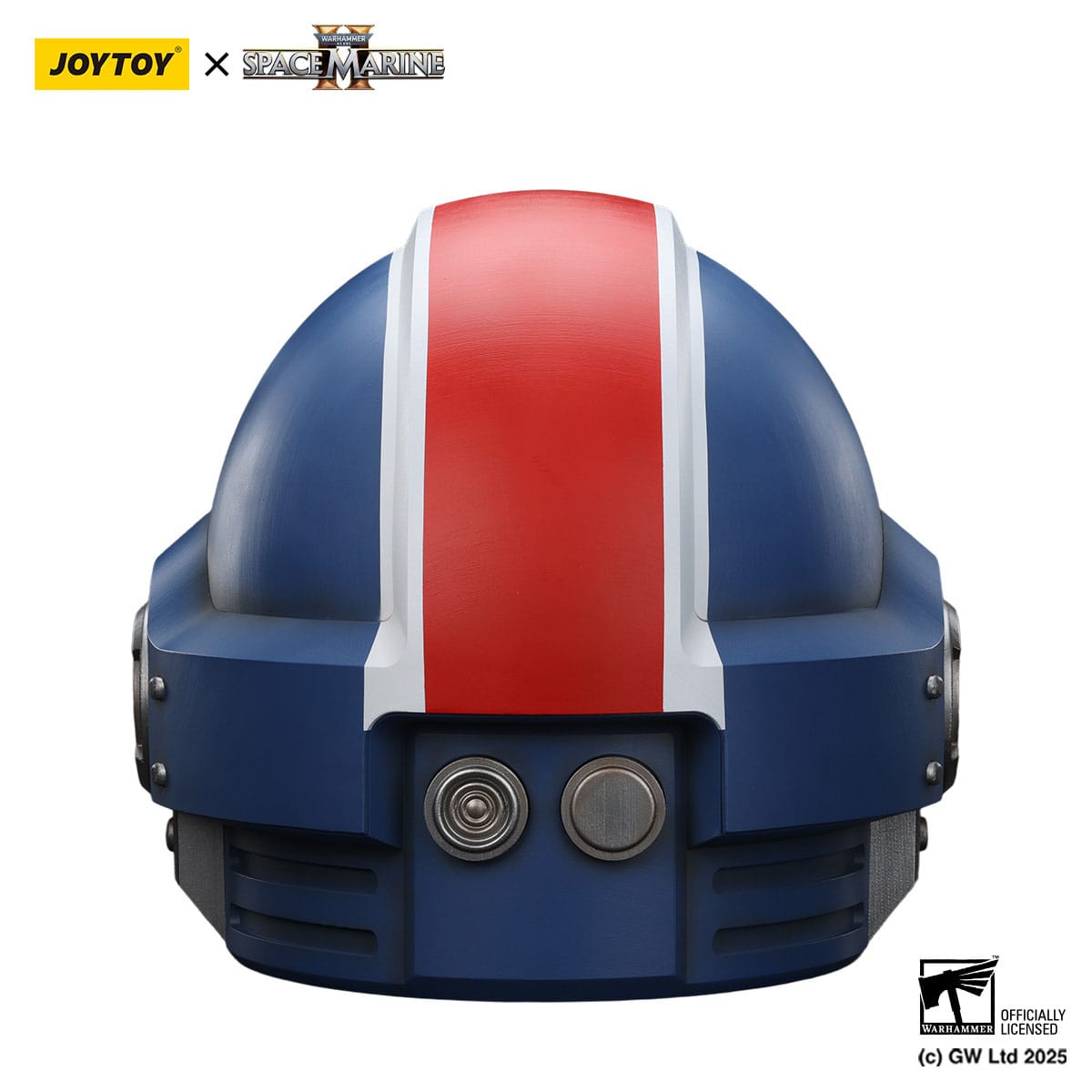 Warhammer 40K: Space Marine II: Ultramarines: Lieutenant Titus wearable helmet: Joy Toy by Joy Toy – Action Figure, [scale], UK stockist Planet Action Figures