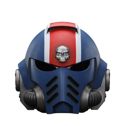 Warhammer 40K: Space Marine II: Ultramarines: Lieutenant Titus wearable helmet: Joy Toy - Joy Toy Replicas