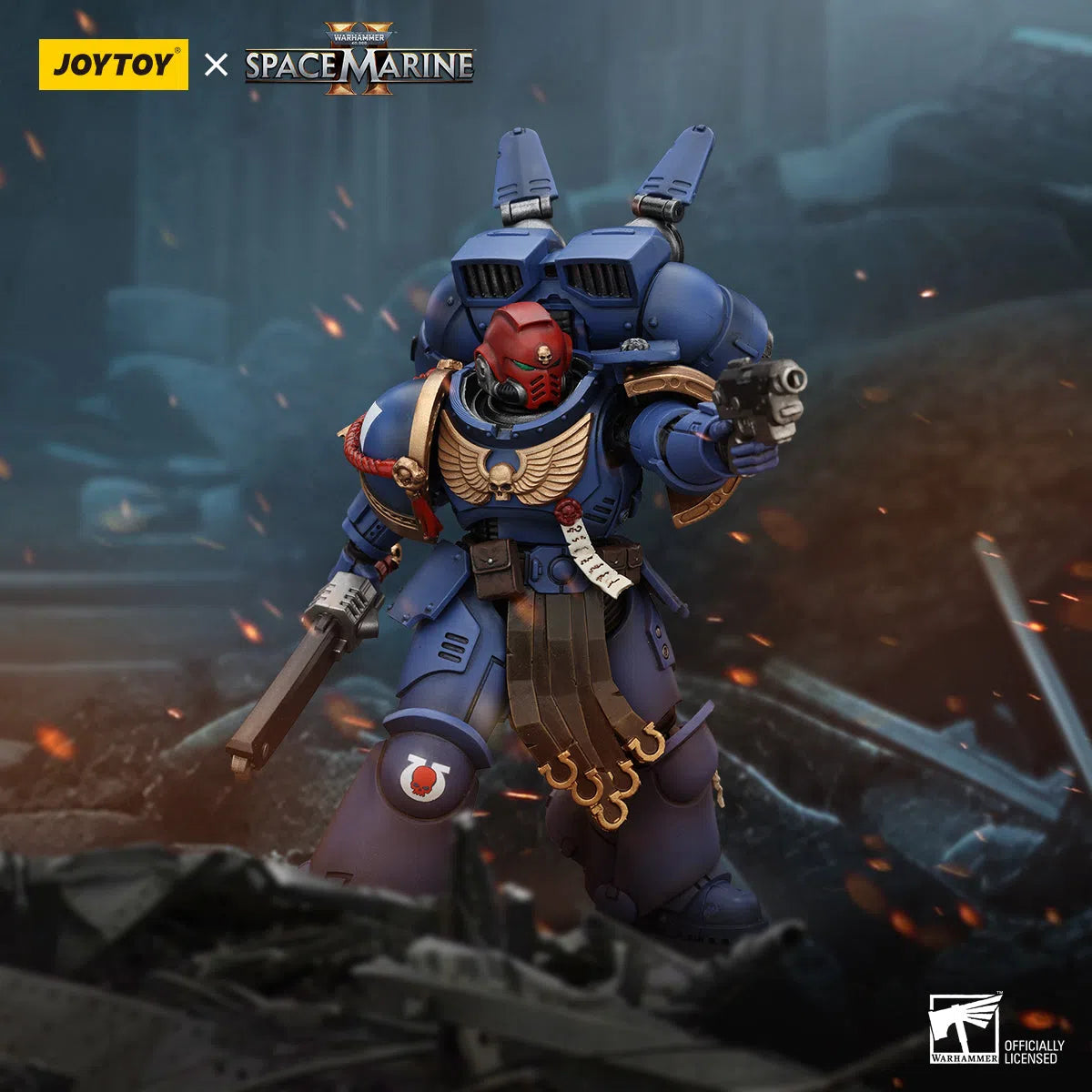 Warhammer 40K: Space Marine II: Ultramarines: Sergeant Gadriel: Joy Toy Joy Toy