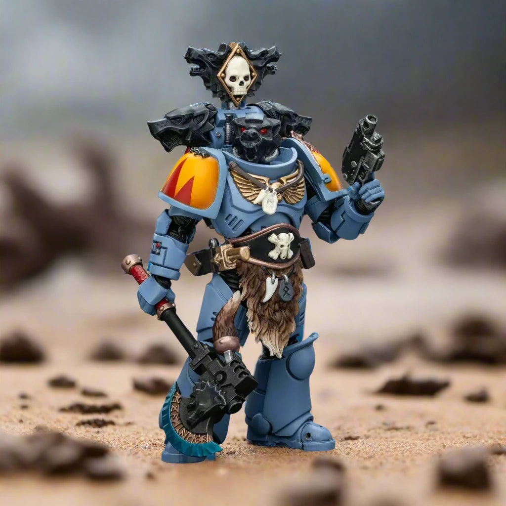 Warhammer 40K: Space Wolves: Claw Pack: Brother Olaf : Joy Toy Joy Toy