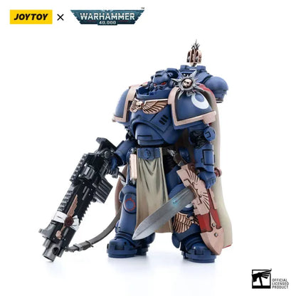 Warhammer 40K: Ultramarines: Primaris Captain Ptolias Corvor: Action Figure: Joy Toy - Joy Toy Action Figure