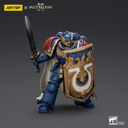 Warhammer 40K: Ultramarines: Victrix Honour Guardwith Storm Shield And Power Sword: Joy Toy - Joy Toy Action Figure