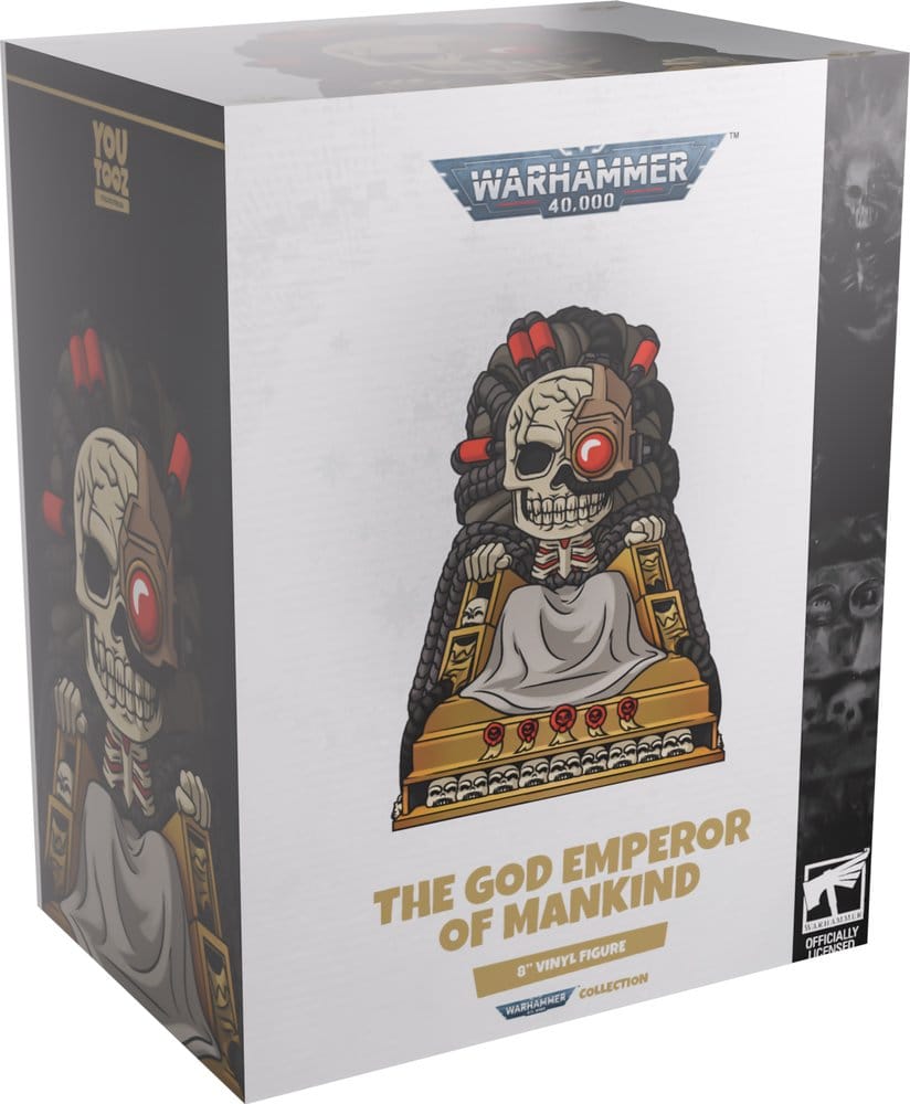 Warhammer 40.000: Space Marine 2 Vinyl Figure The God Emperor of Mankind 20 cm - Youtooz Statues
