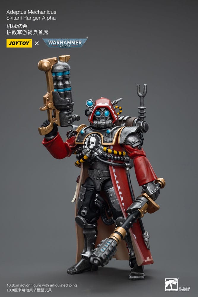 Warhammer 40k Action Figure 1/18 Adeptus Mechanicus Skitarii Ranger Alpha - Joy Toy Action Figures