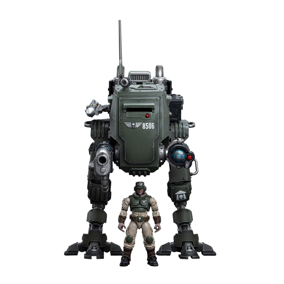 Warhammer 40k Action Figure 1/18 Astra Militarum Cadian Armoured Sentinel 12 cm - Joy Toy Action Figures