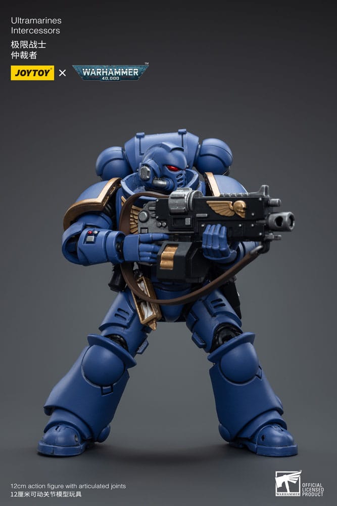 Warhammer 40k Action Figure 1/18 Ultramarines Intercessors 12 cm - Joy Toy Action figures