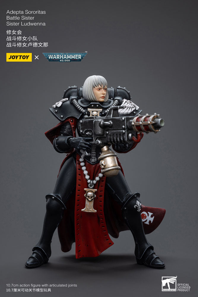 Warhammer 40k: Adepta Sororitas: Battle Sister Sister Ludwenna: Action Figure - Joy Toy Action Figure