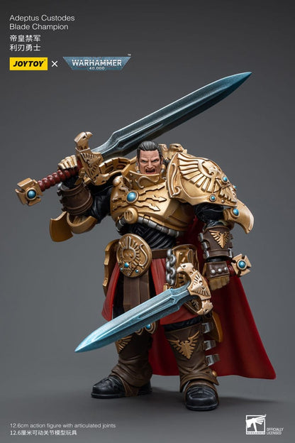 Warhammer 40k: Adeptus Custodes: Blade Champion: Action Figure - Joy Toy Action Figure