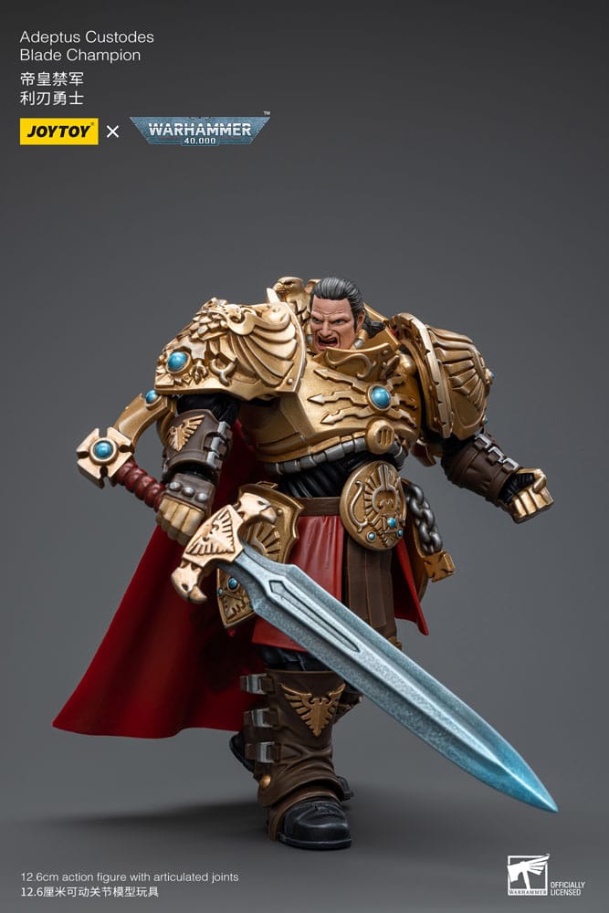 Warhammer 40k: Adeptus Custodes: Blade Champion: Action Figure - Joy Toy Action Figure