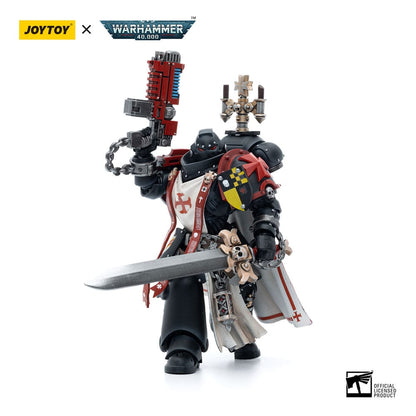 Warhammer 40k: Black Templars: Sword Brethren Brother Lombast: Action Figure - Joy Toy Action Figure