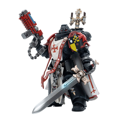 Warhammer 40k: Black Templars: Sword Brethren Brother Lombast: Action Figure - Joy Toy Action Figures