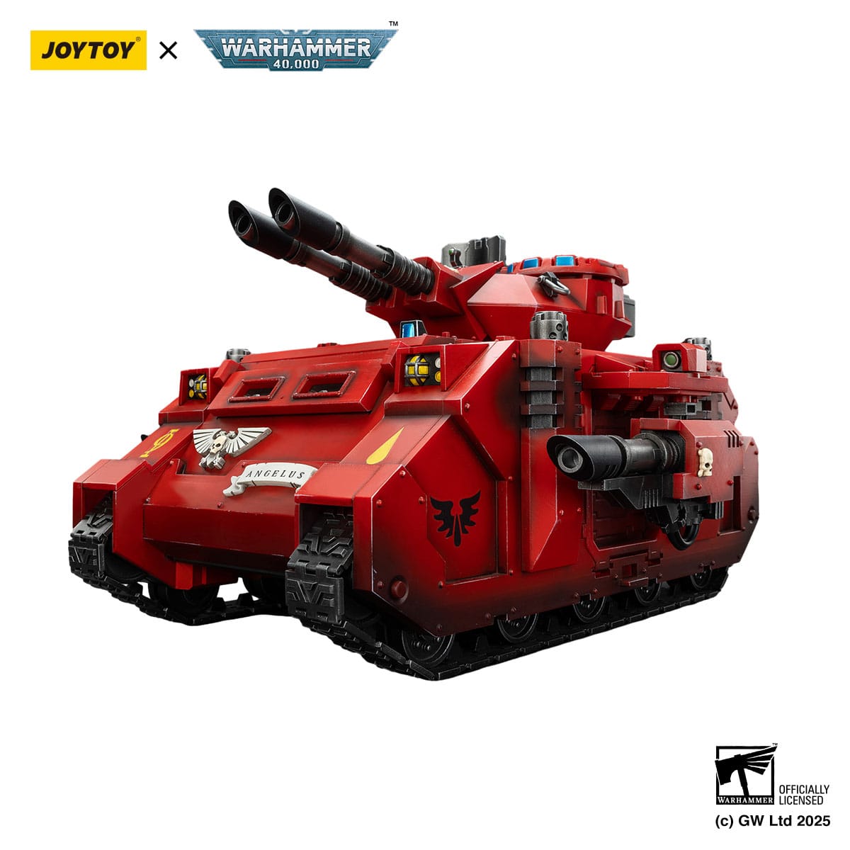 Warhammer 40k: Blood Angels: Predator Annihilator with Twin Lascannons: Action Figure - Joy Toy Action Figure