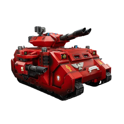 Warhammer 40k: Blood Angels: Predator Annihilator with Twin Lascannons: Action Figure - Joy Toy Action Figures