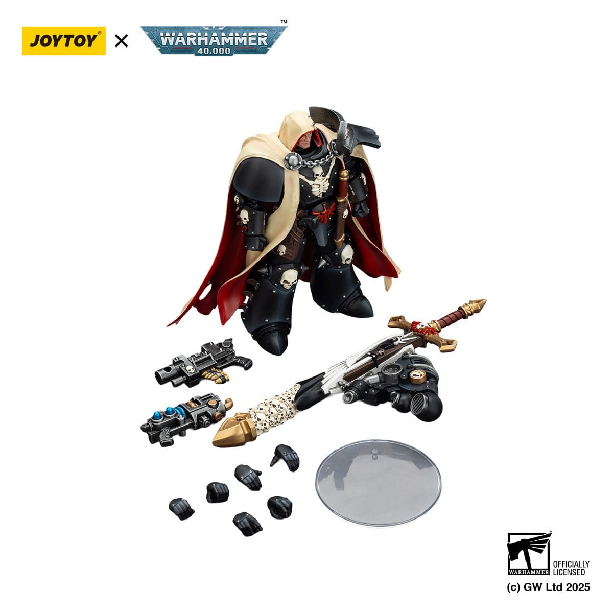 Warhammer 40k: Chaos Space Marines: Cypher, Lord of the Fallen: Action Figure - Joy Toy Action Figure
