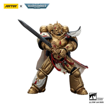 Warhammer 40k: Combat Patrol: Blood Angels: Captain with Heavy Bolt Pistol & Power Sword: Action Figure - Joy Toy Action Figure