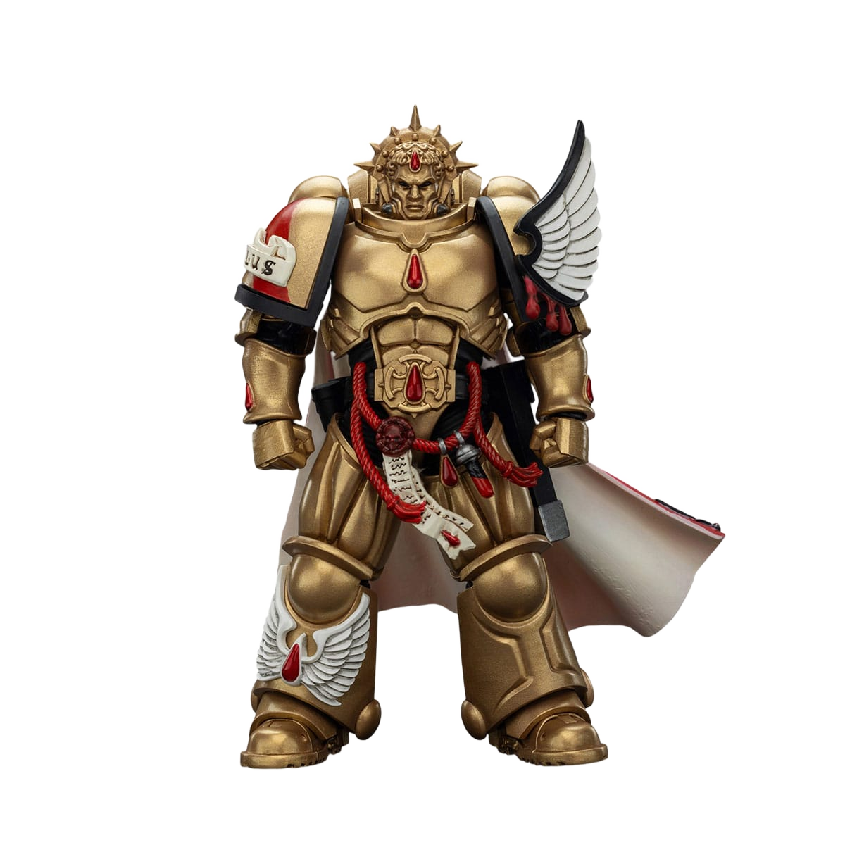 Warhammer 40k: Combat Patrol: Blood Angels: Captain with Heavy Bolt Pistol & Power Sword: Action Figure - Joy Toy Action Figures