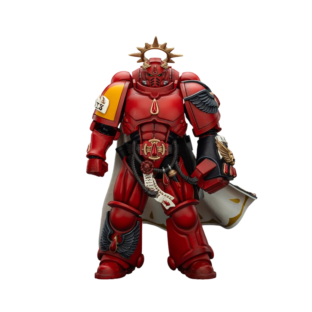 Warhammer 40k: Combat Patrol: Blood Angels: Captain with Inferno Pistol & Power Fist: Action Figure - Joy Toy Action Figures