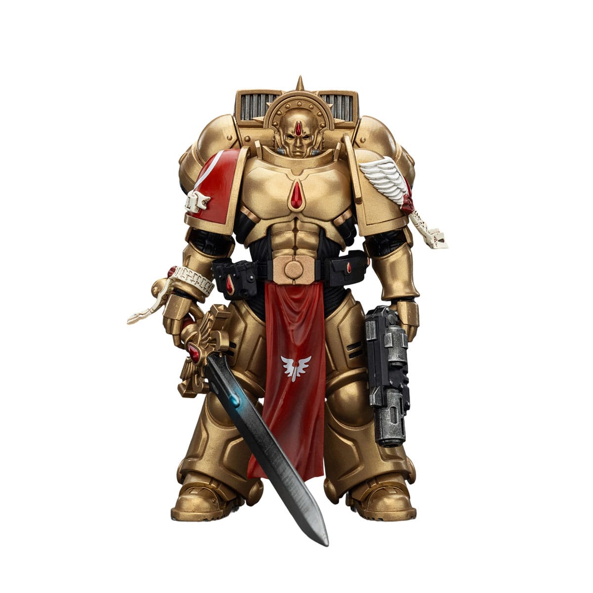 Warhammer 40k: Combat Patrol: Blood Angels: Sanguinary Guard 1 with Inferno Pistol and Encarmine Blade: Action Figure - Joy Toy Action Figure
