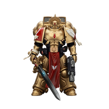 Warhammer 40k: Combat Patrol: Blood Angels: Sanguinary Guard 1 with Inferno Pistol and Encarmine Blade: Action Figure - Joy Toy Action Figures