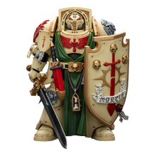 Warhammer 40k: Dark Angels Deathwing Knight 3 with Power Sword and Storm Shield: Action Figure - Joy Toy Action Figures