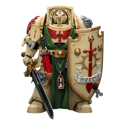 Warhammer 40k: Dark Angels Deathwing Knight 3 with Power Sword and Storm Shield: Action Figure - Joy Toy Action Figures