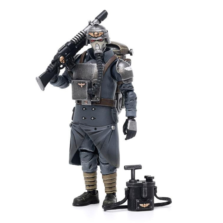Warhammer 40k: Death Korps of Krieg: Veteran Squad Guardsman Demolitions Specialist: Action Figure - Joy Toy Action Figure