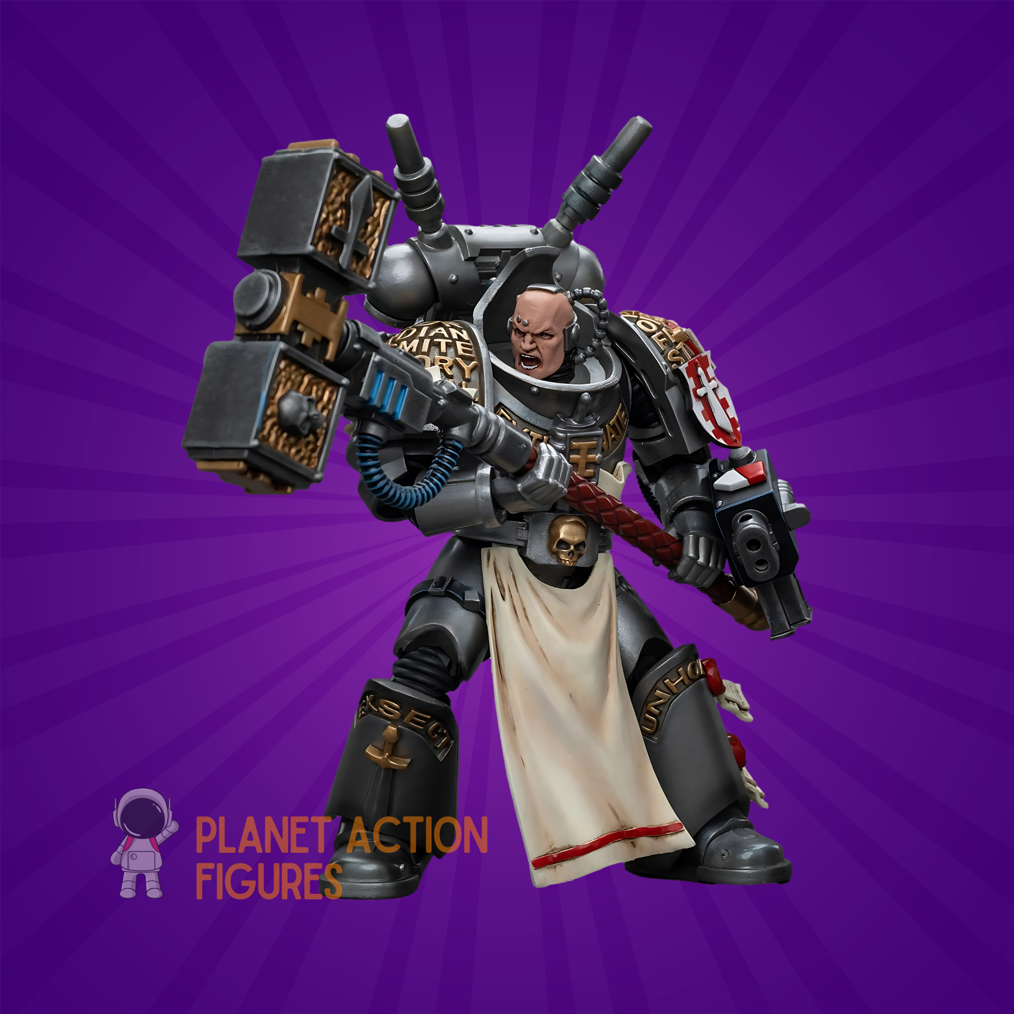 Warhammer 40k: Grey Knights: Interceptor Squad: Interceptor Justicar Joy Toy
