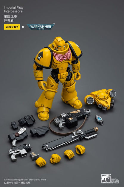 Warhammer 40k: Imperial Fists: Intercessor: Action Figure - Joy Toy Action Figure