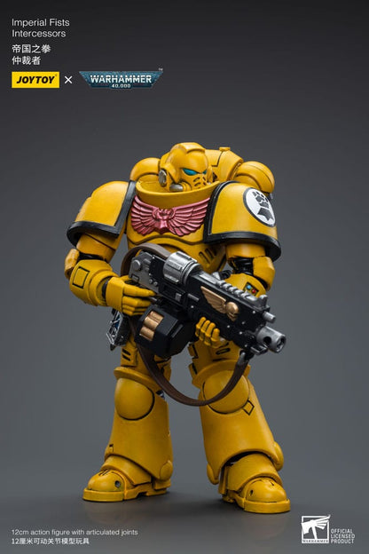 Warhammer 40k: Imperial Fists: Intercessor: Action Figure - Joy Toy Action Figure