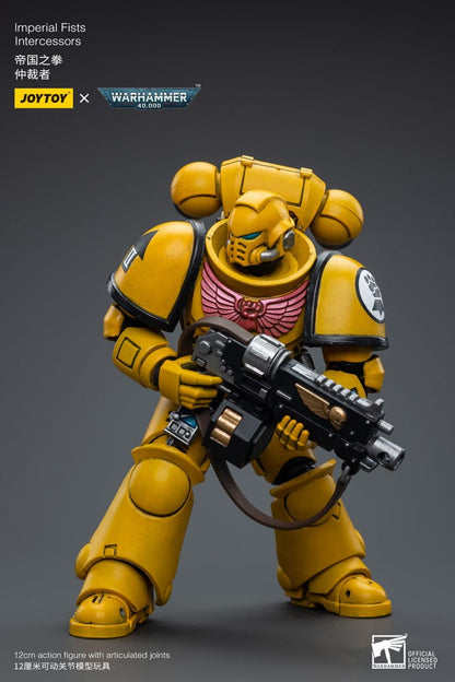 Warhammer 40k: Imperial Fists: Intercessor: Action Figure - Joy Toy Action Figure