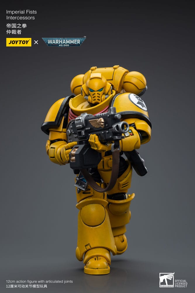 Warhammer 40k: Imperial Fists: Intercessor: Action Figure - Joy Toy Action Figure