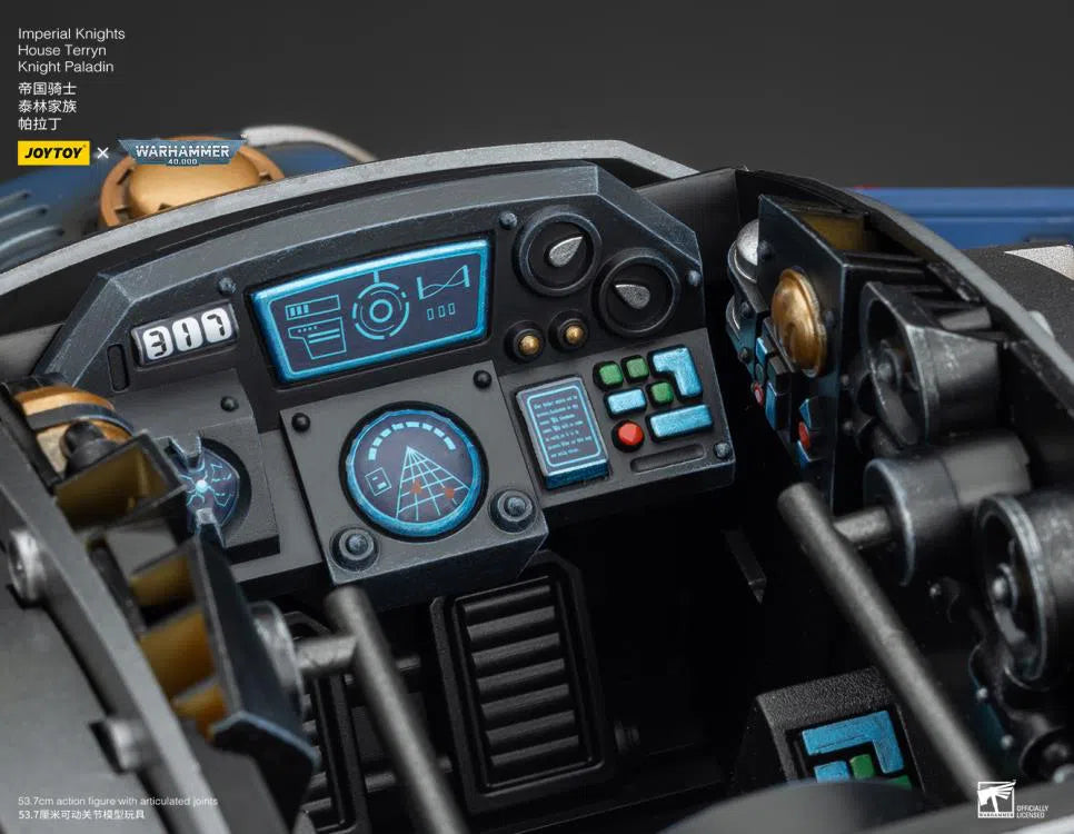 Warhammer 40k: Imperial Knights: House Terryn: Knight Paladin - Joy Toy Action Figures