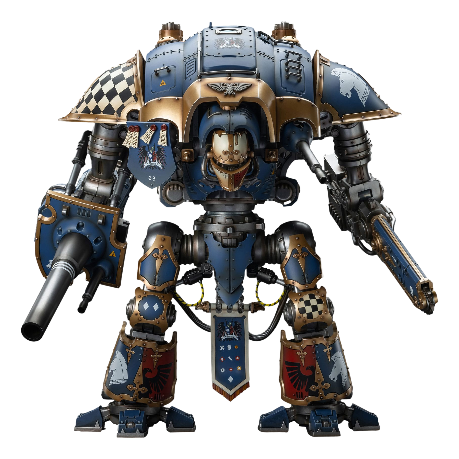 Warhammer 40k: Imperial Knights: House Terryn: Knight Paladin - Joy Toy Action Figures