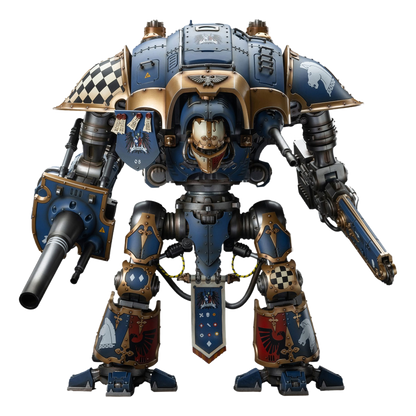 Warhammer 40k: Imperial Knights: House Terryn: Knight Paladin - Joy Toy Action Figures