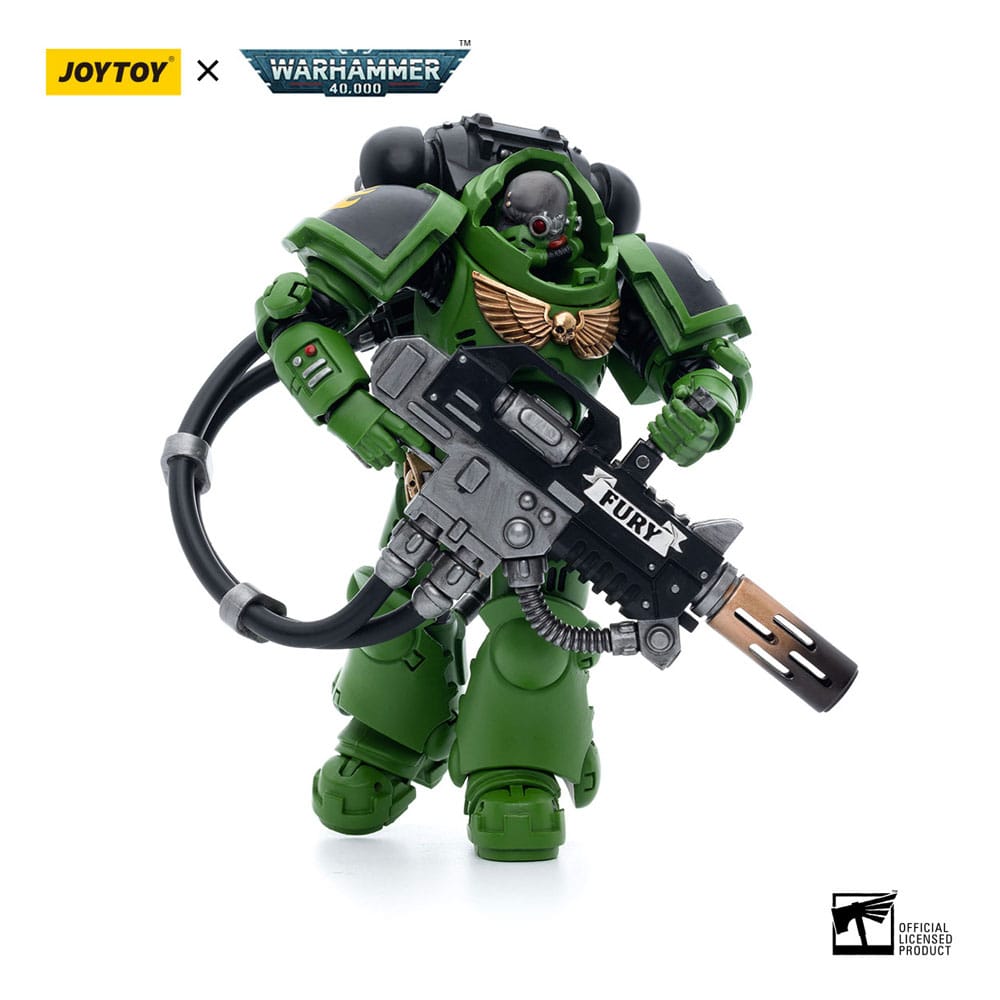 Warhammer 40k: Salamanders: Eradicators Sergeant Bragar: Action Figure - Joy Toy Action Figure