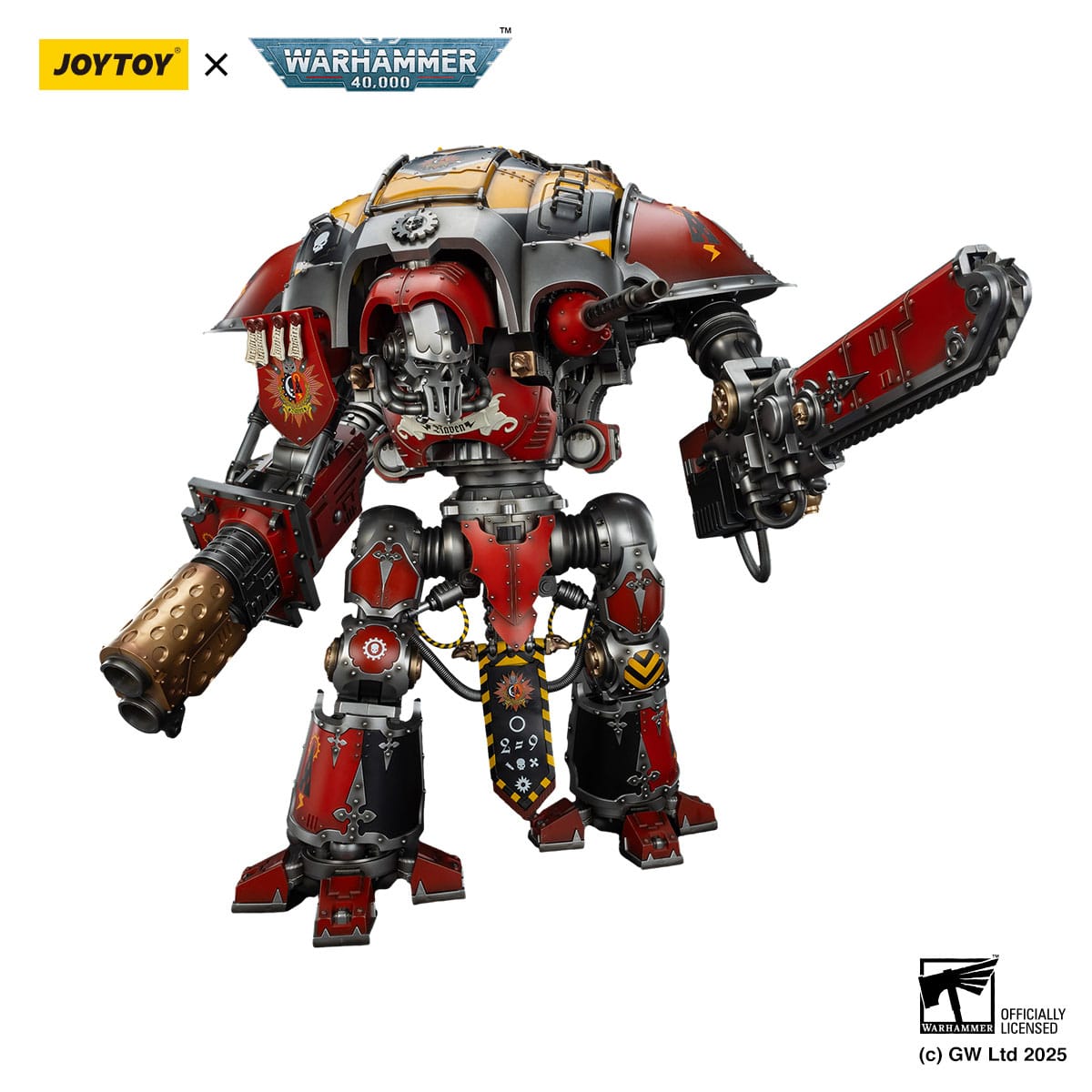 Warhammer 40k: Space Marine 2: Imperial Knights: House Raven: Knight Errant: Action Figure - Joy Toy Action Figure