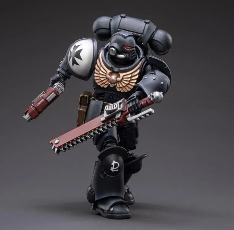 Warhammer 40k: Space Marines: Black Templars: Assault Intercessor: Outriders: Brother Valtus: Action Figure: Joy Toy Joy Toy