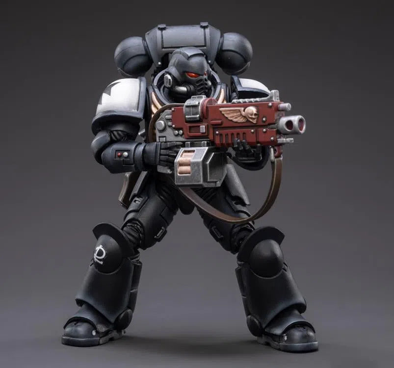 Warhammer 40k: Space Marines: Black Templars: Assault Intercessor: Outriders: Brother Valtus: Action Figure: Joy Toy Joy Toy