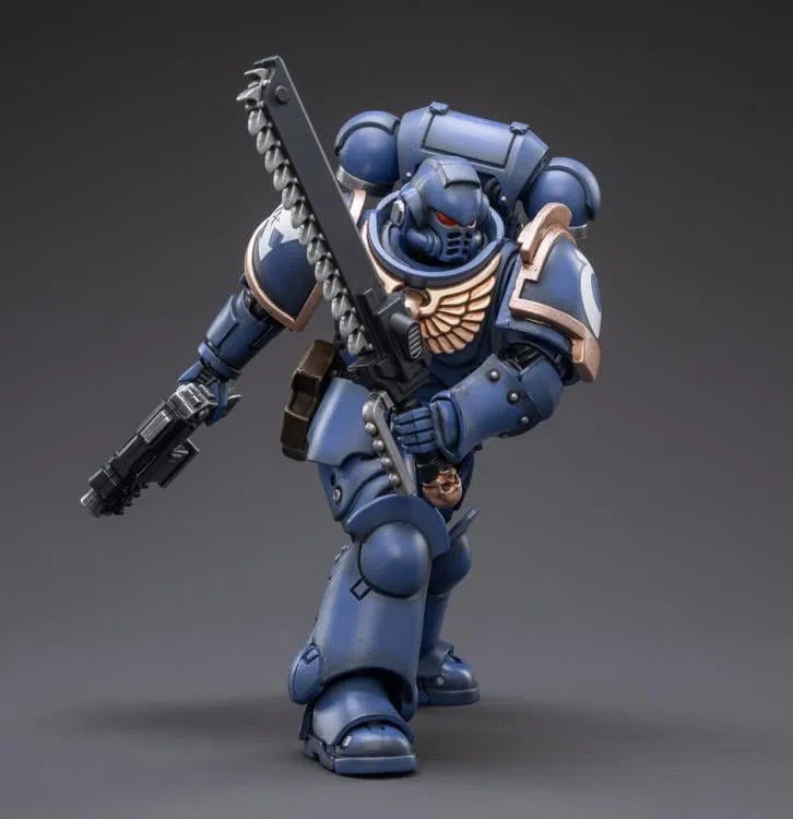 Warhammer 40k: Space Marines: Ultramarines: Assault Intercessor: Brother Catonus: Action Figure: Joy Toy Joy Toy