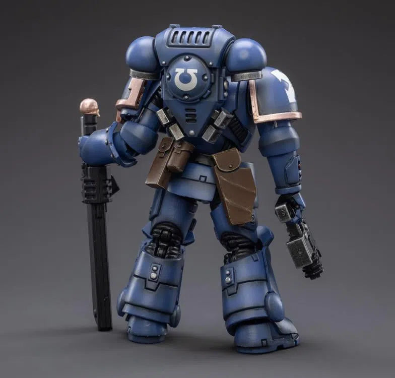 Warhammer 40k: Space Marines: Ultramarines: Assault Intercessor: Brother Catonus: Action Figure: Joy Toy Joy Toy