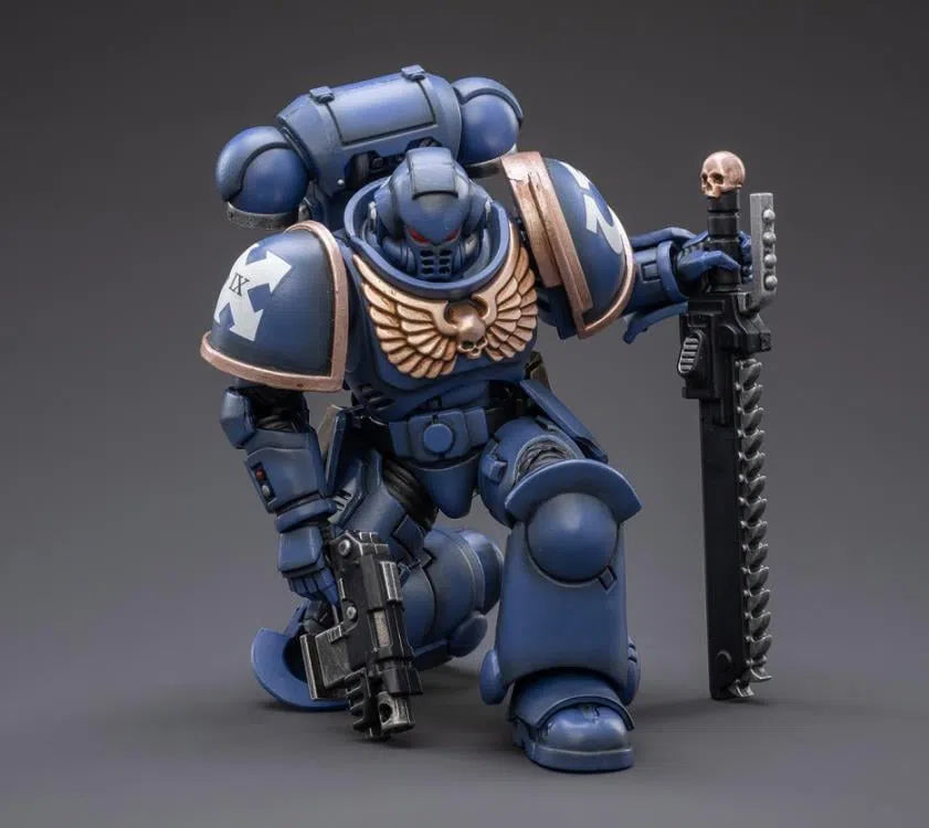 Warhammer 40k: Space Marines: Ultramarines: Assault Intercessor: Brother Catonus: Action Figure: Joy Toy Joy Toy