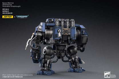 Warhammer 40k: Space Marines Ultramarines Venerable Dreadnought: Action Figure - Joy Toy Action Figure