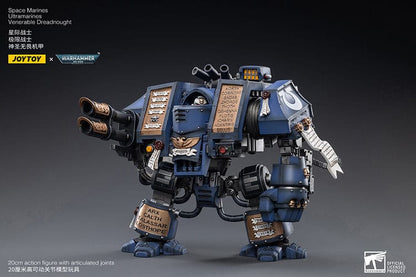 Warhammer 40k: Space Marines Ultramarines Venerable Dreadnought: Action Figure - Joy Toy Action Figure
