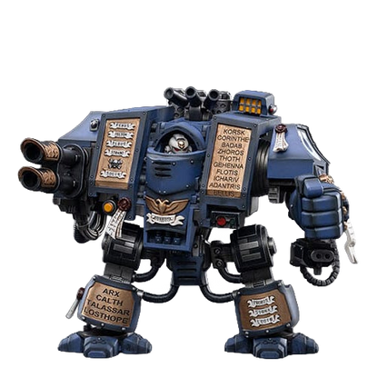 Warhammer 40k: Space Marines Ultramarines Venerable Dreadnought: Action Figure - Joy Toy Action Figures