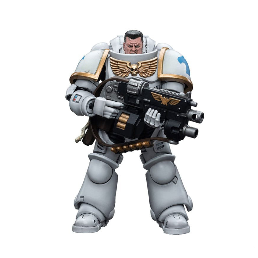 Warhammer 40k: Space Marines: White Consuls Intercessors (Version 1): Action Figure - Joy Toy Action Figure