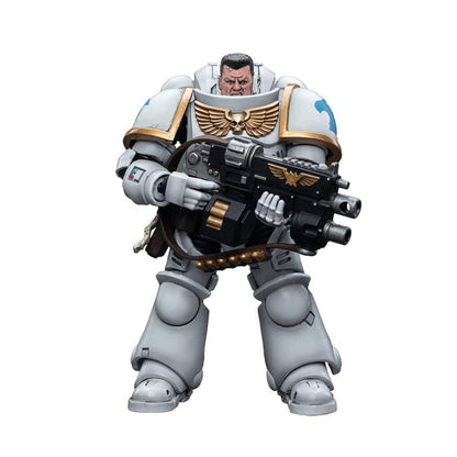 Warhammer 40k: Space Marines: White Consuls Intercessors (Version 1): Action Figure - Joy Toy Action Figure
