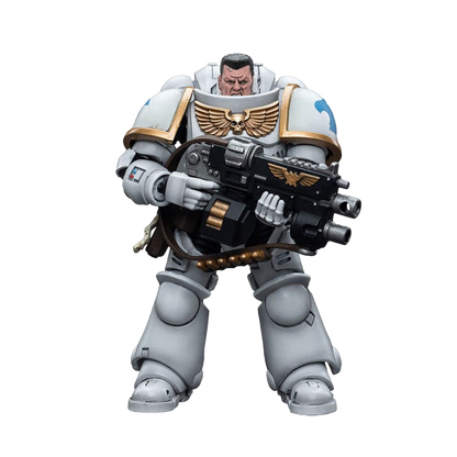 Warhammer 40k: Space Marines: White Consuls Intercessors (Version 1): Action Figure - Joy Toy Action Figures