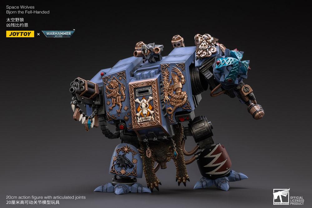 Warhammer 40k: Space Wolves: Bjorn the Fell-Handed: Action Figure - Joy Toy Action Figure